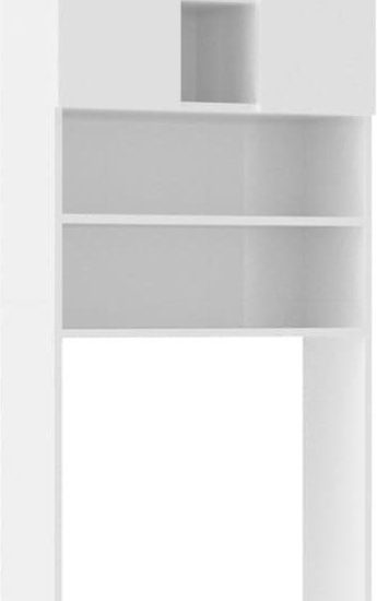 Vidaxl Szafka Na Pralkę Biała Wysoki Połysk 64X25 5X190Cm 808428
