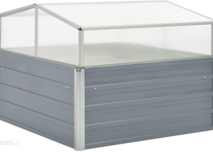 VIDAXL SZKLARNIA 100X100X85CM STAL GALWANIZOWANA S