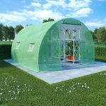 VIDAXL SZKLARNIA OGRODOWA, STALOWA RAMA, 6 M² 8719883796192