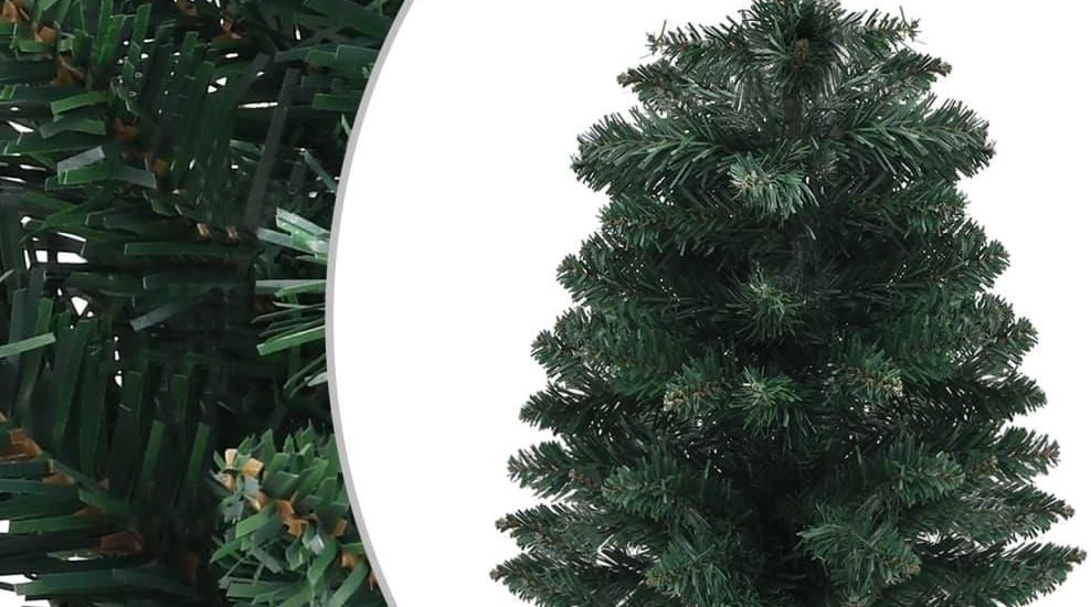 Vidaxl Sztuczna Choinka Ze Stojakiem Zielona 60 Cm Pvc 340537