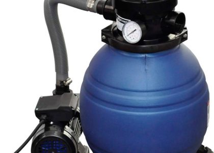 vidaXL Urządzenie filtracyjne (filtr piaskowy) o mocy 400W