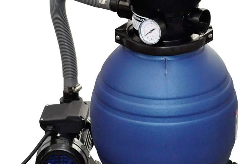 vidaXL Urządzenie filtracyjne (filtr piaskowy) o mocy 400W