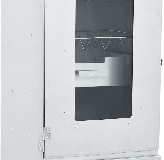 vidaXL Wędzarnia z 1 kg zrębków, 44,5x29x83 cm