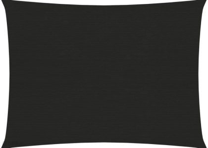Vidaxl Żagiel Przeciwsłoneczny 160G/M Czarny 2X3,5M Hdpe