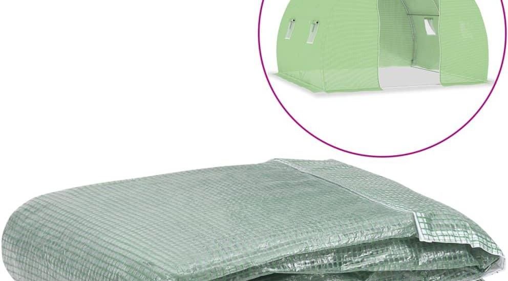 Vidaxl Zastępcze Pokrycie Szklarni 6M² 200X300X200cm Zielone