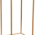 Vividez Verde Vv Kwietnik Metalowy Klasyczny 20x40cm Złoty (10136340)