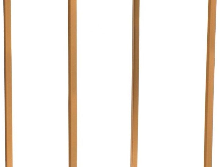 Vividez Verde Vv Kwietnik Metalowy Klasyczny 20x40cm Złoty (10136340)