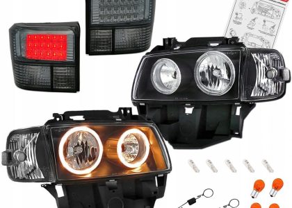 Vw Transporter T4 Lampy Reflektory Black Ringi Led CTS-TUNING-ANGLE-EYE 2856