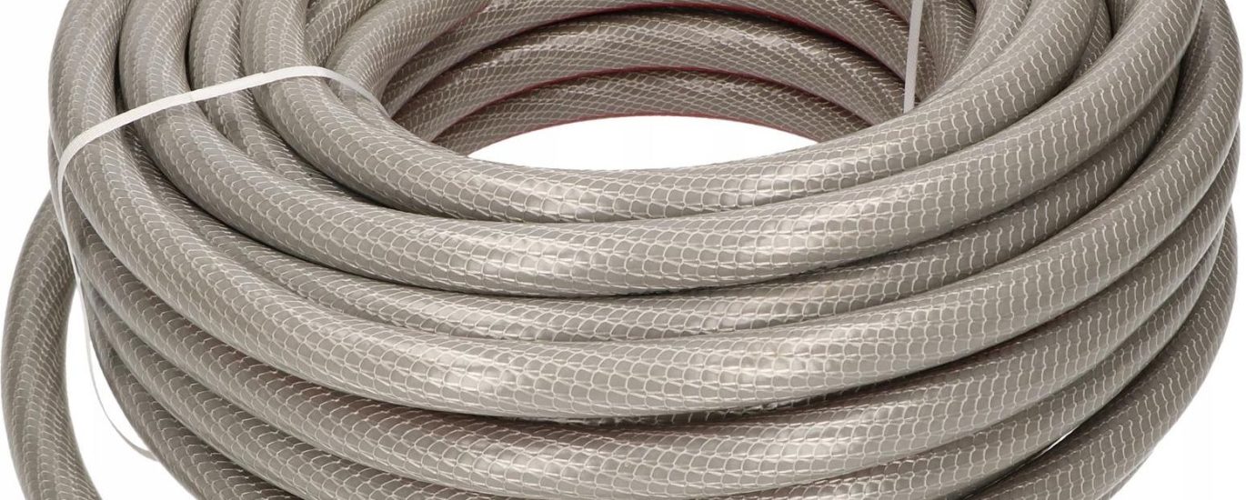 WĄŻ OGRODOWY 1/2″ 50 M NIESKRĘCAJĄCY DO WODY 6-WARSTWOWY
