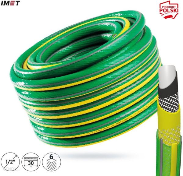 Wąż Ogrodowy Imet Bp1/2″ 30M Professional+ Zielony