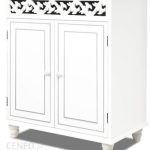 WideShop Drewniana Komoda Biały 100052