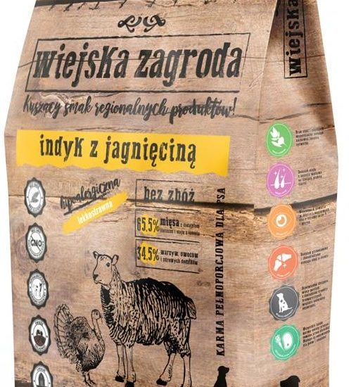 Wiejska Zagroda Indyk z Jagnięciną 9Kg
