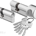 Wilka Komplet 35/35 Klasa B Wkładki Atestowane Antywłamaniowe 6 Kluczy Nikiel Porta WZNKLB3535G