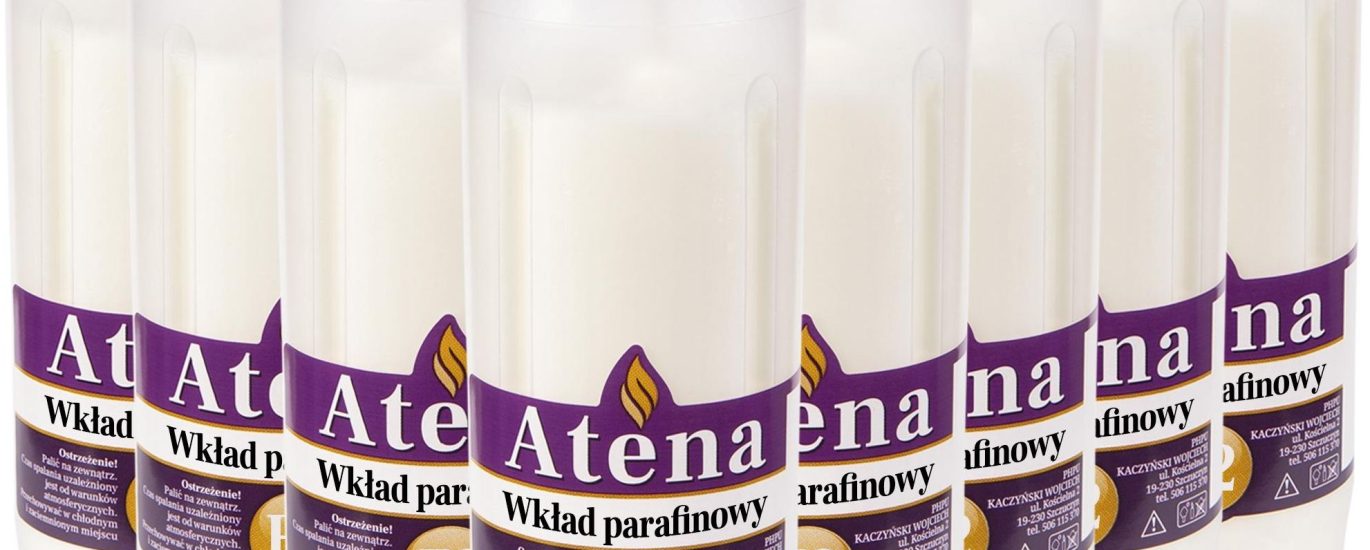 Wkłady Parafinowe Do Zniczy 2 Dni 40szt. Atena E2