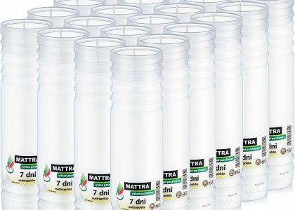 Wkłady Parafinowe Do Zniczy Mattra P-9 24Szt.