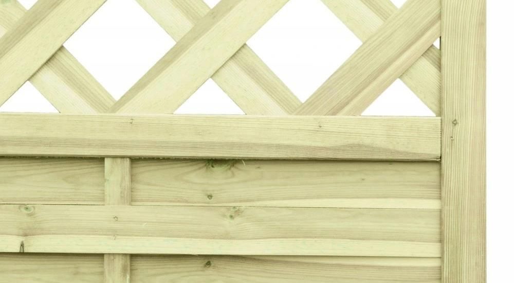WOODER PŁOT DREWNIANY LAMELOWY Z KRATKĄ 180X90X2,5 020101A007OZBZ28B1