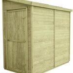 Wooder Szopa Ogrodowa Przyścienna 234X126