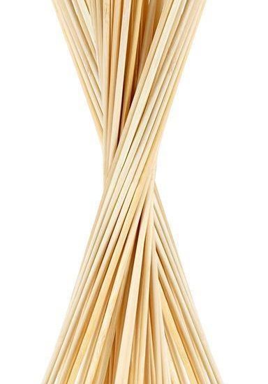Wykałaczki drewniane szpikulce do szaszłyków długie zestaw 50 szt. 40 cm