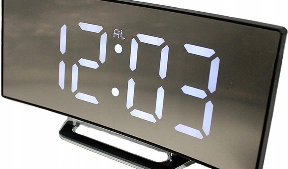 Zegar elektroniczny DC01 z funkcją budzika termometr – CDC01