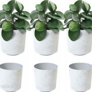 Zestaw 3X Doniczka Osłonka Misa Dom Ogród 25,5cm