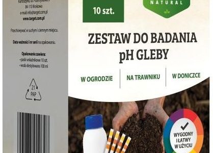 Zestaw Do Badania Ph Gleby Kwasomierz Target