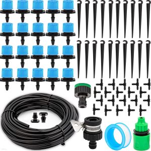 Zestaw Do Nawadniania Kropelkowego 67 Elementów + Wąż 20M Tooles