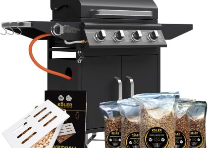 Zestaw Do Wędzenia Grill Gazowy Koler Relish V2 Black Standard