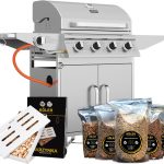 Zestaw Do Wędzenia Grill Gazowy Koler Relish V2 Silver Standard