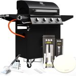Zestaw Grill Gazowy Koler Relish V2 Black Herbst