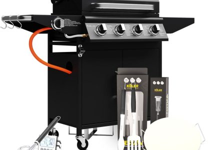 Zestaw Grill Gazowy Koler Relish V2 Black Herbst