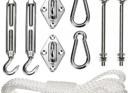 Zestaw Metalowy Do Mocowania Żagli GB508