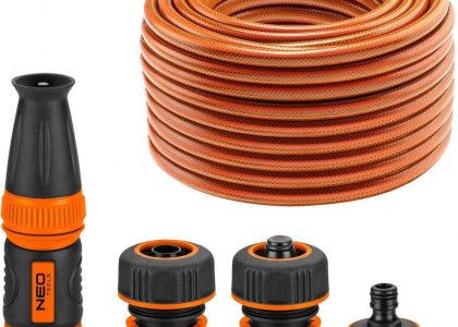 Zestaw Ogrodowy 3/4″ Wąż 50 M + Zraszacz Neo Tools