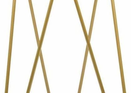 Złoty Nowoczesny Kwietnik Loft 50Cm