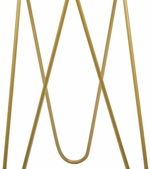 Złoty Nowoczesny Kwietnik Loft 50Cm