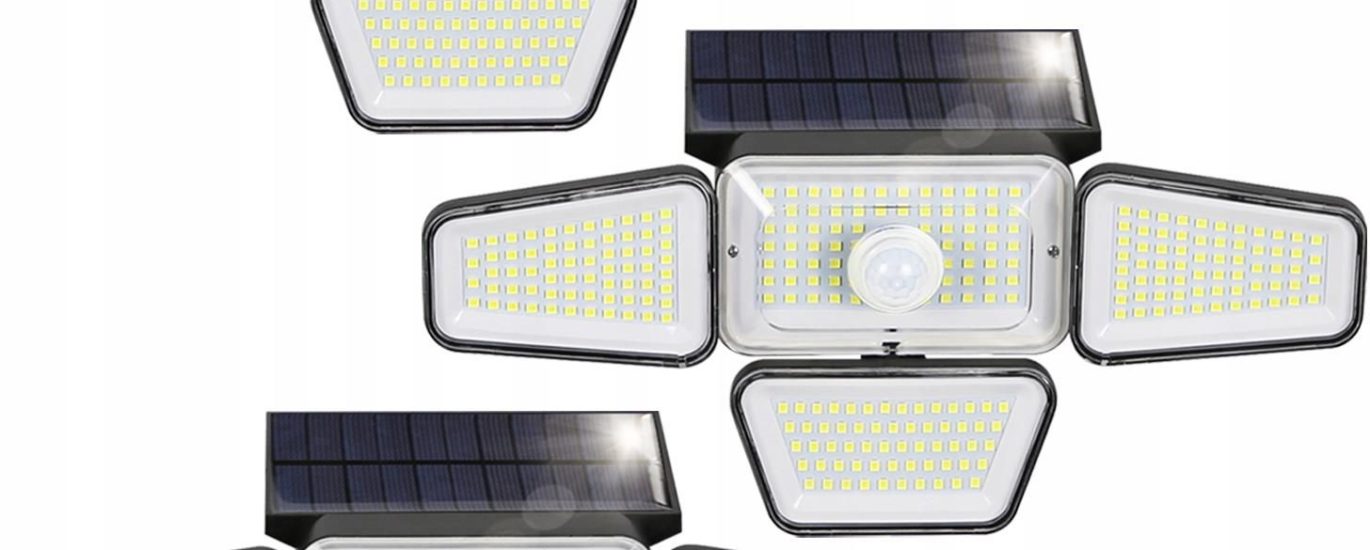 Zmh 3 Zestaw Obrotowa Lampa Słoneczna Na Zewnątrz