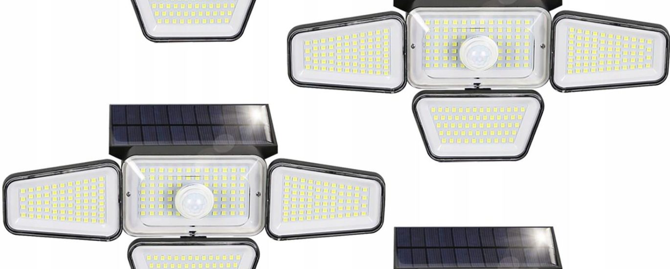 Zmh 4 Zestaw Obrotowa Lampa Słoneczna Na Zewnątrz