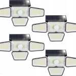 Zmh 4 Zestaw Obrotowa Lampa Słoneczna Na Zewnątrz