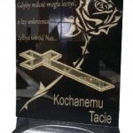 znicz kapliczka 2 z grawerem tabliczka twoj tekst