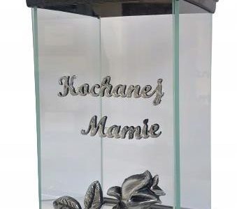 Znicz Kapliczka Duża Z Dedykacją Kochanej Mamie