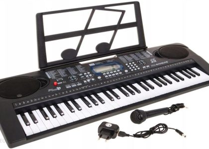 Zobavi Organy do nauki dla dzieci keyboard z mikrofonem